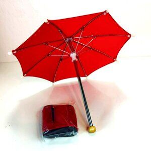 Springfield Collection Red Umbrella & Galoshes Rainboots for 18" Dolls